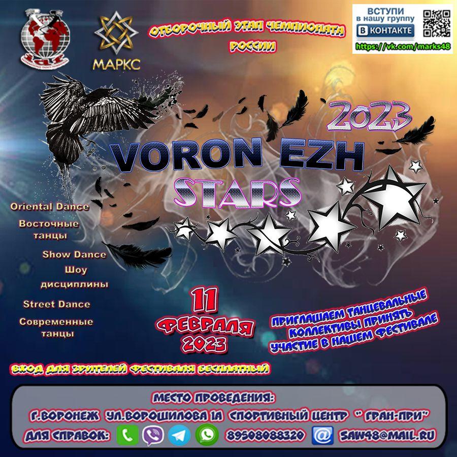 VORONEZH STARS-2023, 11-12 февраля, г. Воронеж